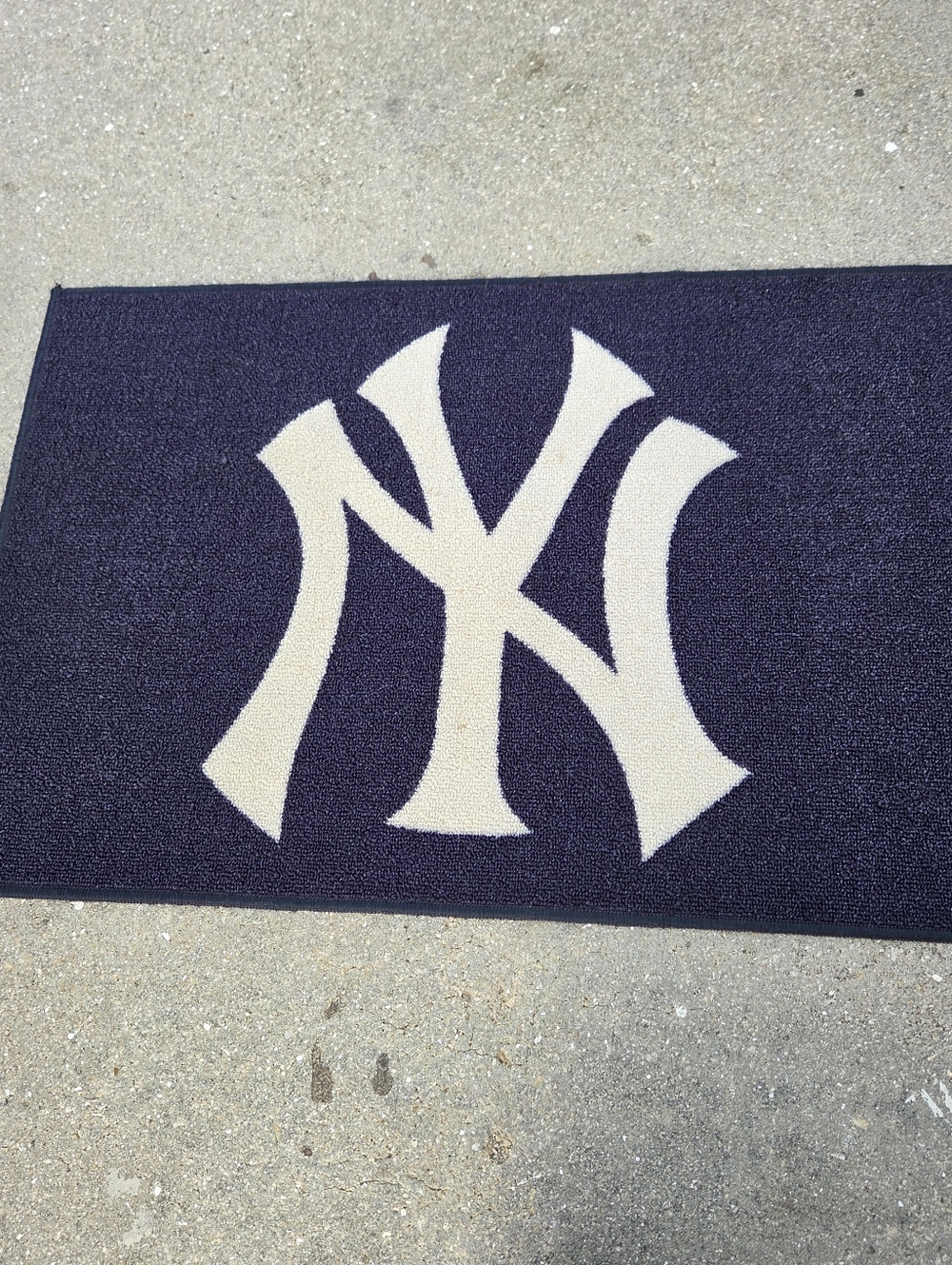 New York Yankees MLB Floor Mat - 19" x 30" - Great Condition